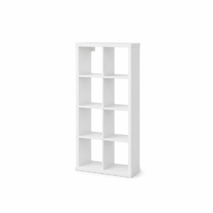 Shelf - Timber Four (4) Tier - White
