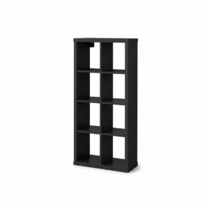 Shelf - Timber Four (4) Tier - Black/Brown