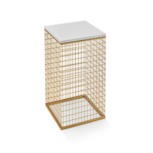 Plinth - Wire Gold 1200