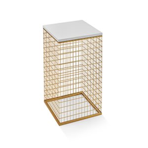 Plinth - Wire Gold 600