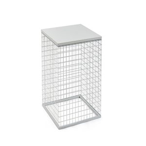 Plinth - Wire White 1200