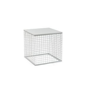 Plinth - Wire White 600 x 600