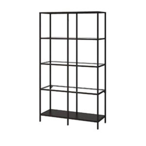 Shelf - Metal Five (5) Double Tier - Black