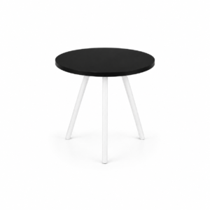 Scandi Cafe Table Round - Black 800