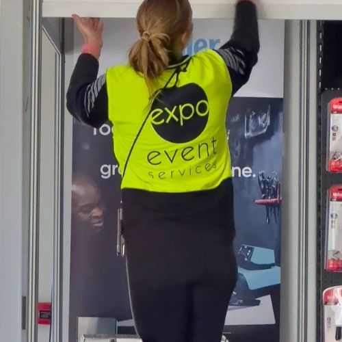Expo event team member