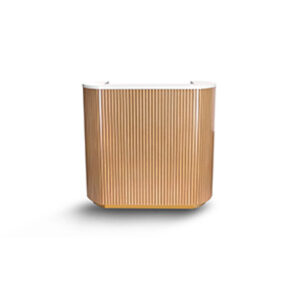 Coastal Ribbed Counter - Oak