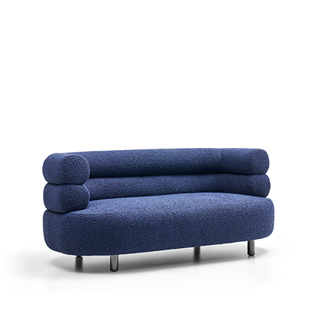 Boucle Lounge Midnight Blue