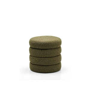 Boucle Ottoman Green