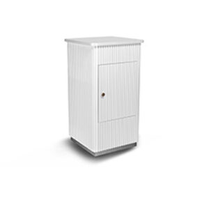 Coastal Ribbed Plinth White