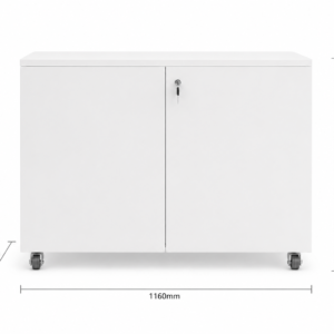 Counter - Lockable White 1160