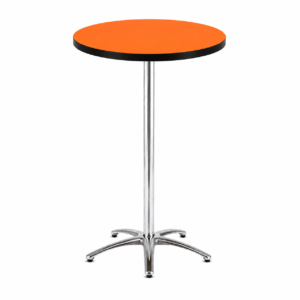 Expo Bar Round Table - Orange